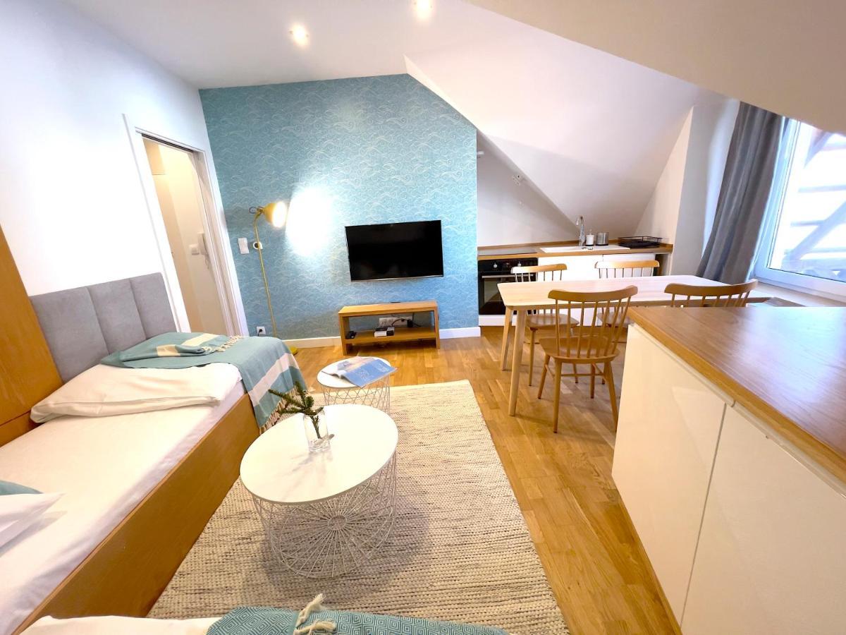 Apartament 3Fale - Bulwar Portowy, 3 Min Do Plazy I Promenady Ustka Exterior foto